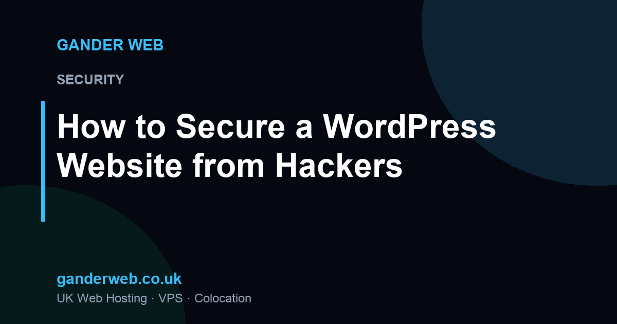 How to Secure a WordPress Website from Hackers