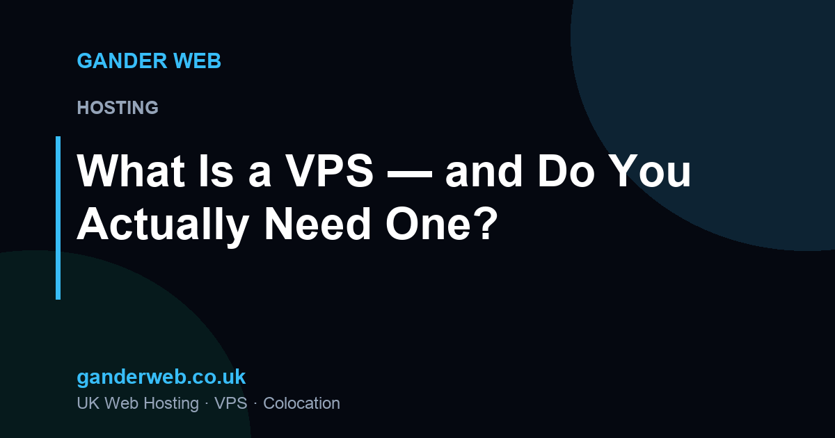 What Is a VPS, and Do You Actually Need One?